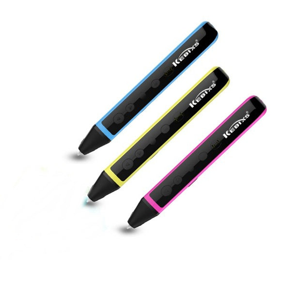 Kebixs Light Weight Design 3D Printing Pen ABS/PLA Speed Adjustable