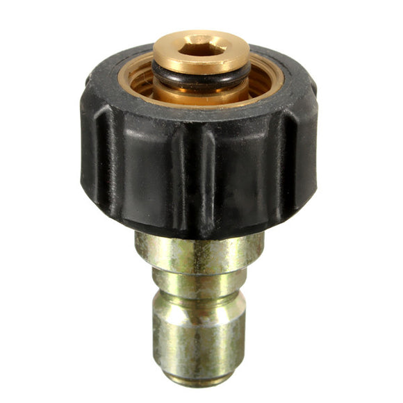 Female M22 x 3/8 Inch Male Plug Quick Connect Connector for Pressure Washers