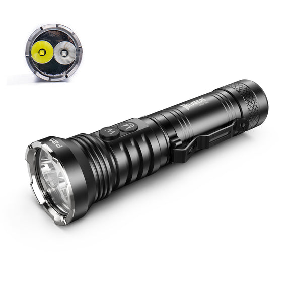 WUBEN P26 XPG3 500Lumens Dual Switch 365nm UV White Light UV Light Flashlight