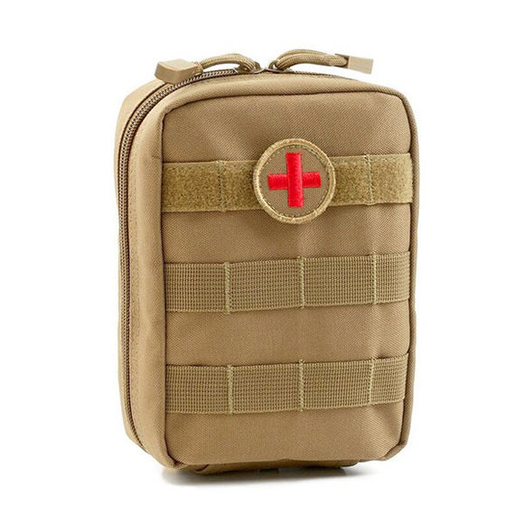 Men Outdoor Tactical Pouch Molle EDC Utility Gadget Belt Waist Bag First Aid Pouch