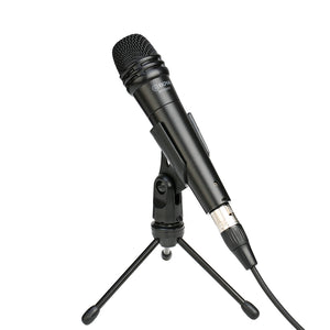 BOYA BY-BM57 Cardioid Dynamic Microphone 6.35mm Output Band Instrument Vocal Mic for Speaker Live Audio Recording