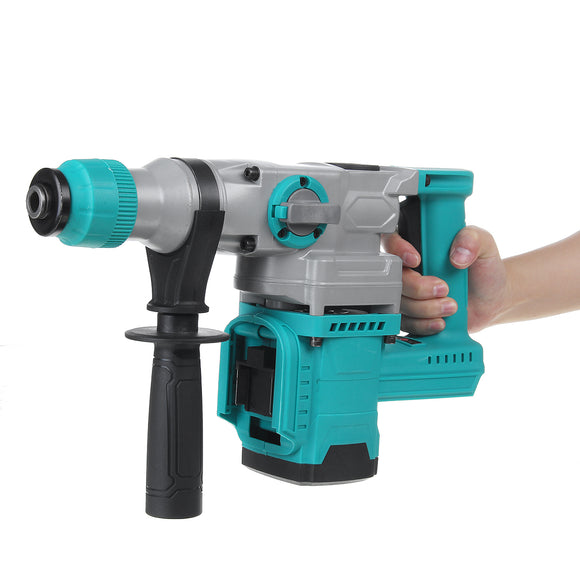 2-IN-1 Cordless Brushless Electric Hammer Impact Drill For Makita 18V Battery