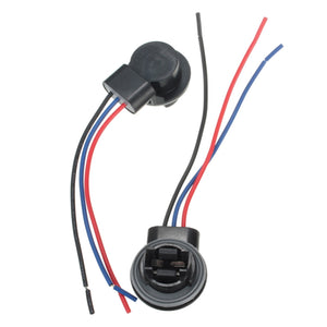 2pcs 3157 3057 3156 3155 LED Bulb Brake Signal Light Socket Harness Wire Adapters