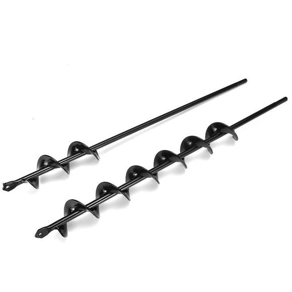 450x40mm Yard Earth Irrigating Planting Auger Drill Bit Digs Hole for Bulb Plant