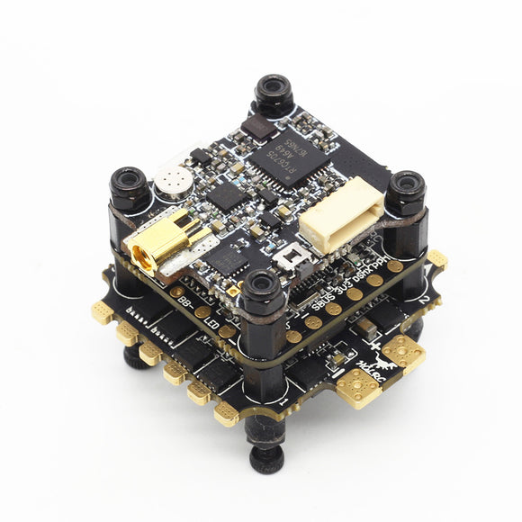 HGLRC XJB F440-Forward VTX Mini 20x20mm Stack F4 V2 Flight Controller & 40A BL_S ESC & 25/100/200/350mW VTX for RC Drone