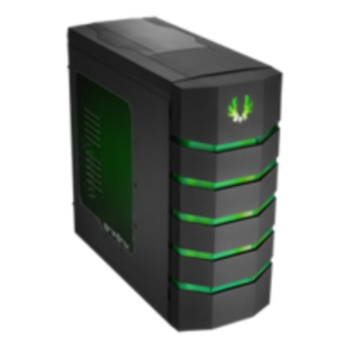 Bitfenix CLS-500-KKWG1 Colossus with Windowed side panel - Black with Green led - all black