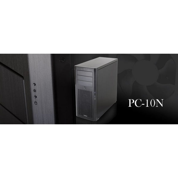 Lian-li pc-10N , midi tower , Black , No psu ( bottom placed design )