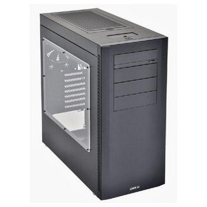 Lian-li pc-A61 , midi tower , Windowed all black , No psu