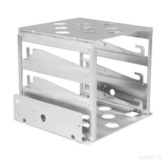 Lian-li EX-33N1 , silver aluminum hdd cage , internal bracket , with anti-vibration kit