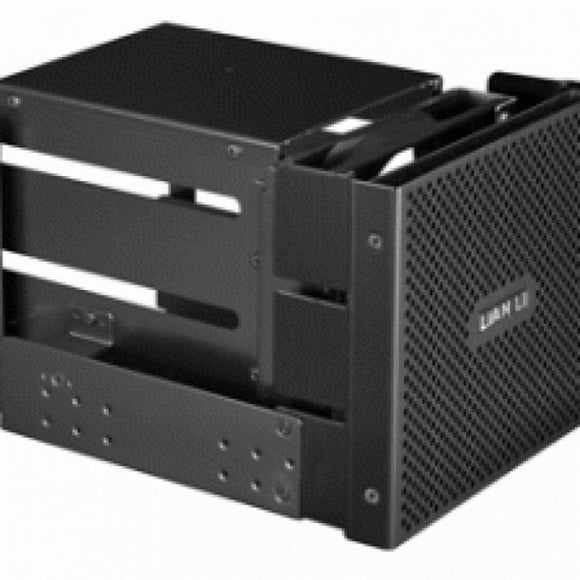 Lian-li EX-33X1 , all Black , aluminum hdd cage , internal with meshed front panel