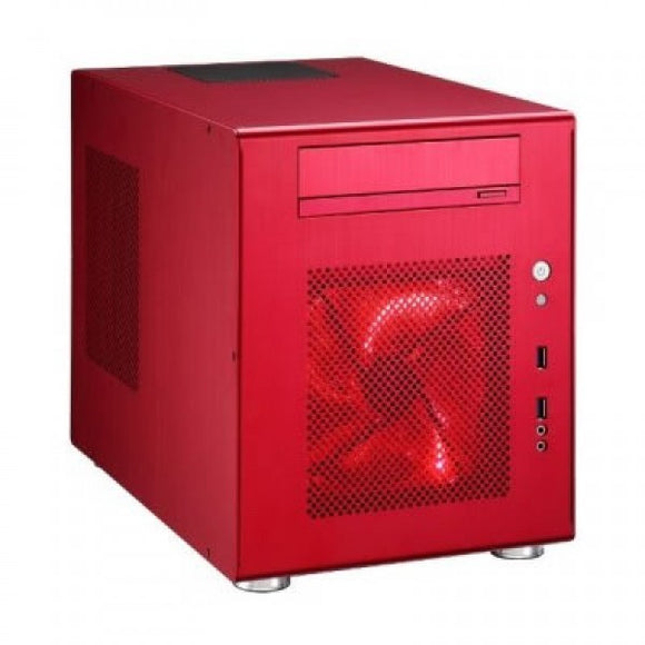 Lian-li pc-Q08 mini-itx chassis ( also works as NAS storage chassis ) , Red
