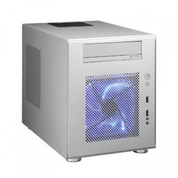 Lian-li pc-Q08 mini-itx chassis ( also works as NAS storage chassis ) , Silver