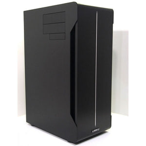 Lian-li pc-X500 , midi tower , Black , No psu ( bottom placed design )