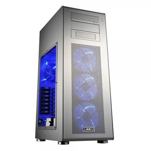 Lian-li pc-X900 , midi tower , Silver , Windowed side panel , No psu