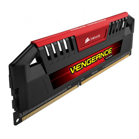 Corsair CMY8GX3M2A2800C12R , VengeancePro , black PCB+heatsink with Red accent , 8 layers PCB design