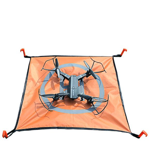 55CM Landing Pad Square Waterproof Tarmac With Night Light Mode Reflective Foldable Parking Apron Pad for DJI FIMI Drone