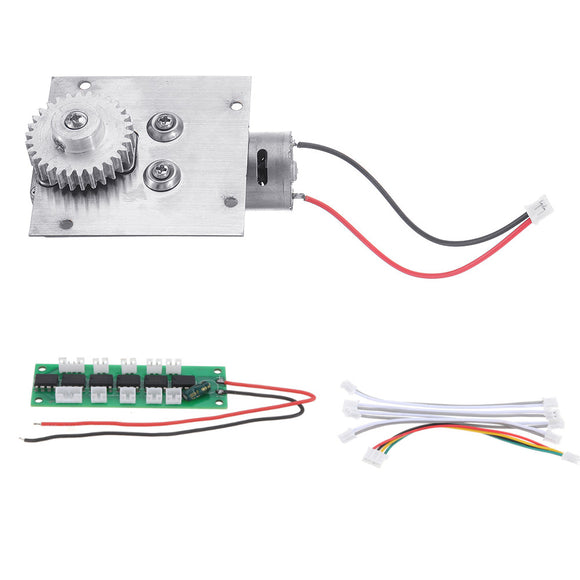 1 Set HuiNa Toys 1550 Upgraded 370 Brushed Motor MainBoard Wires Kit for RC Excavator Model Parts