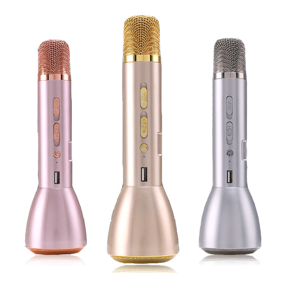 K088 Karaoke Wireless Microphone Handheld KTV with Speaker Bluetooth