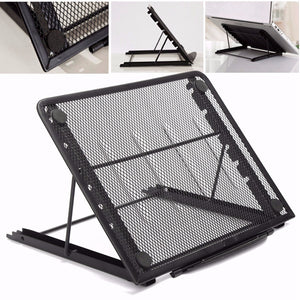 Universal Adjustable Steel Desktop Heat Dissipation Holder For iPad Samsung Tablet