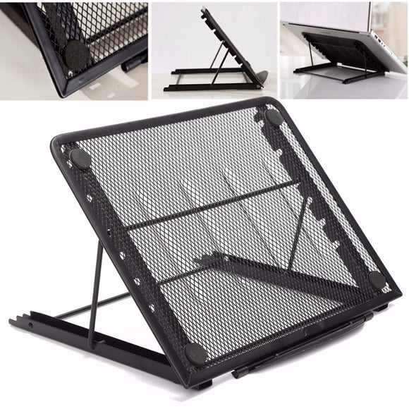 Universal Adjustable Steel Desktop Heat Dissipation Holder For iPad Samsung Tablet