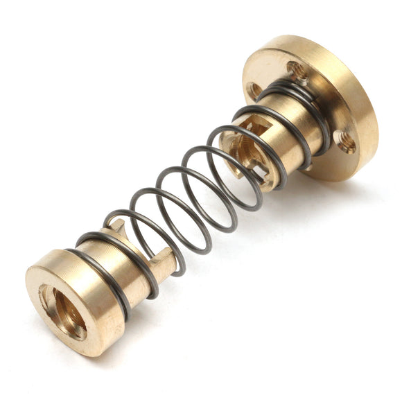 Geekcreit T8 Anti-Backlash Spring Loaded Nut For 2mm / 8mm Acme Threaded Rod Lead Screw