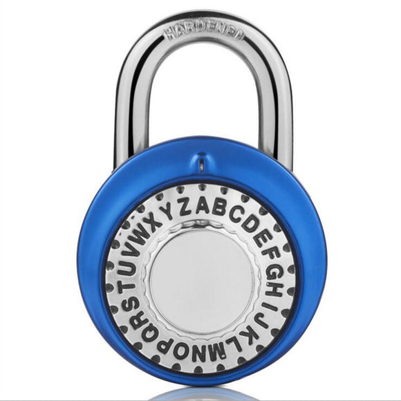 Dial Combination Lock Rotating Password Round Padlock for Cabinets School Employee Gym