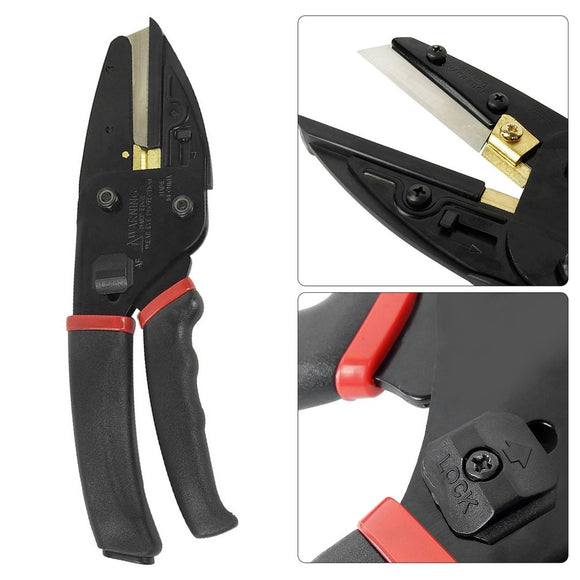 3 in 1 10 inch Adjustable Box Cutter Wire Cutter Wire Stripper Garden Shop Scissor Crimping Pliers