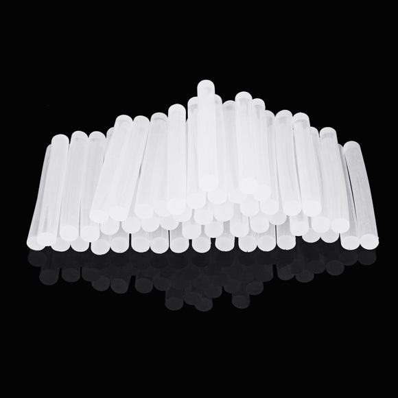 50Pcs 11mm x 100mm White Transparent Hot Melt Gule Sticks DIY Craft Model Repair Adhesive