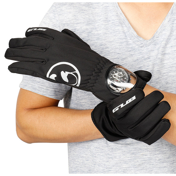 GUB S079 Touch Screen Anti-slip Gloves Motorcycle Outdoor Sport Warm Full Finger Cycling Windproof MTB Bike