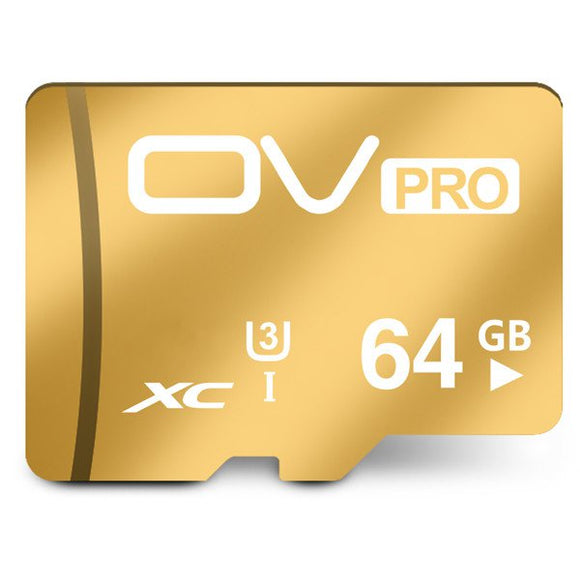 OV UHS-I U3 Storage Memory Card 3.0 Pro Class 10 64GB TF Card for iPhone Mobile Phone