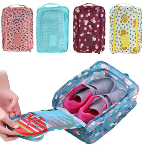 Waterproof Travel Tote Shoes Storage Bag Cloths Zip Case Cover Organizer