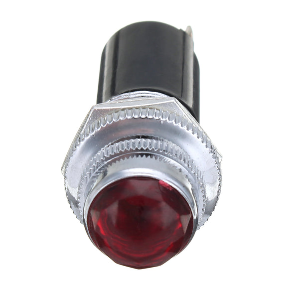 PL1601R 16mm Red 120V AC DC LED Signal Indicator Pilot Light Bulb Hot Rod