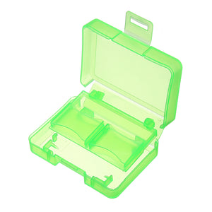 3pcs Green Backpacker GK-1CF4SD Portable Memory Card Receiving Box Mobile TF Card Camera CF/SD Storage Card Box