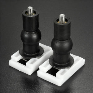 2Pcs Multifunction Plastic Toilet Seat Repair Screw