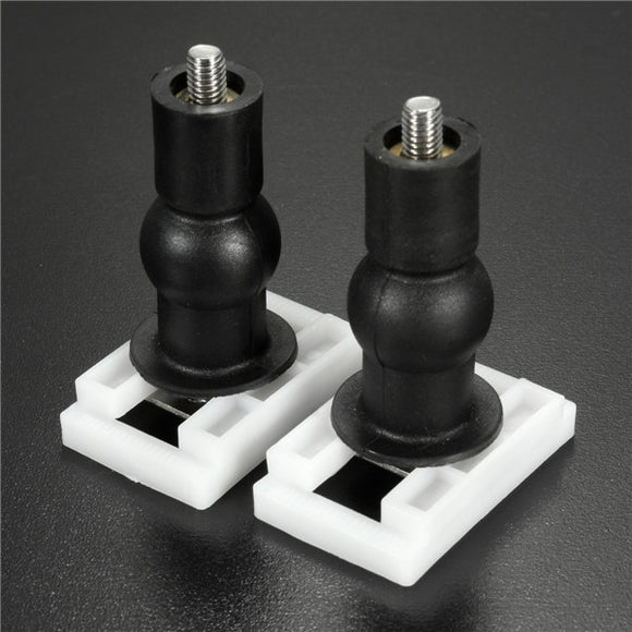 2Pcs Multifunction Plastic Toilet Seat Repair Screw