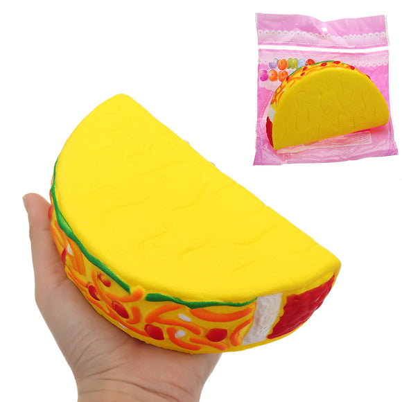 Semicircular Burger Squishy 14*9CM Slow Rising With Packaging Collection Gift Soft Toy
