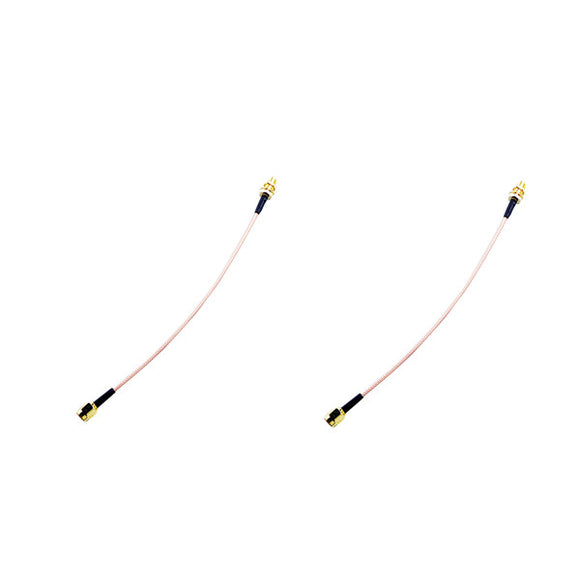 2PCS TransmitterExtensionCable RP-SMAMale toRP-SMA Female Plug 15cm