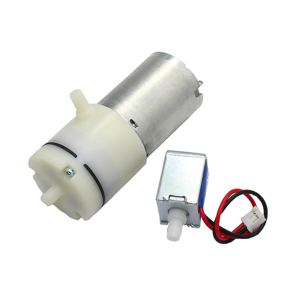 CHIHAI MOTOR DC 3.7V Vacuum Pump Micro Air Pump with 5V Solenoid Valve