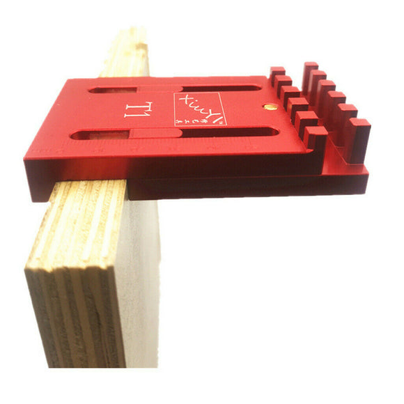 Woodworking Gaps Gauge Depth Measuring Ruler Line Sawtooth Ruler Marking