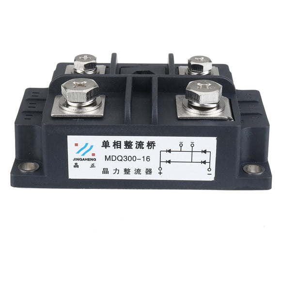 Chorme Silicon MDQ300A Single-Phase Diode Bridge Rectifier 300A Amp 1600V