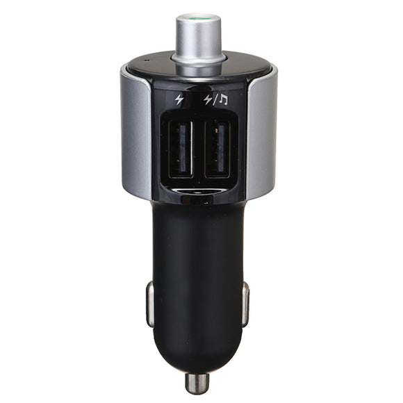 5V 3.4A Dual USB Port Car Charger Adapter For Tablet With Wireless bluetooth