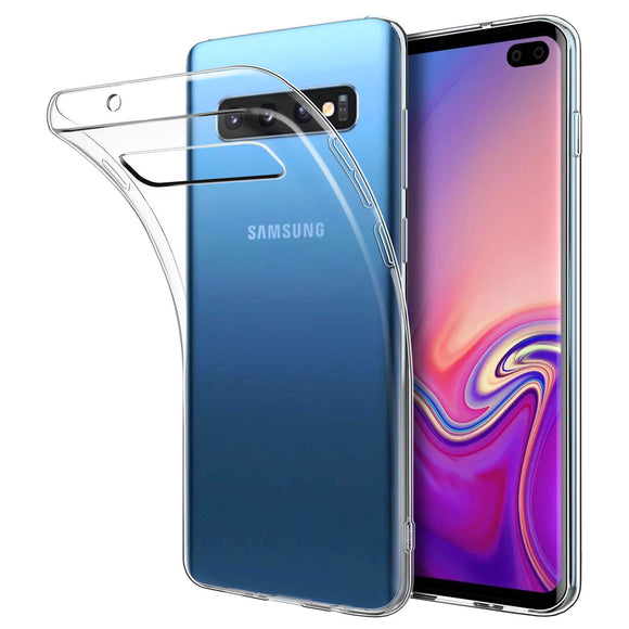 Bakeey Clear Protective Case For Samsung Galaxy S10 Plus 6.4 Inch Transparent Soft TPU Back Cover