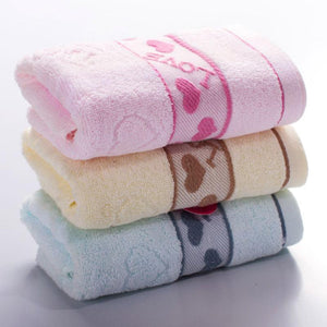 3 Colors Face Hand Towel