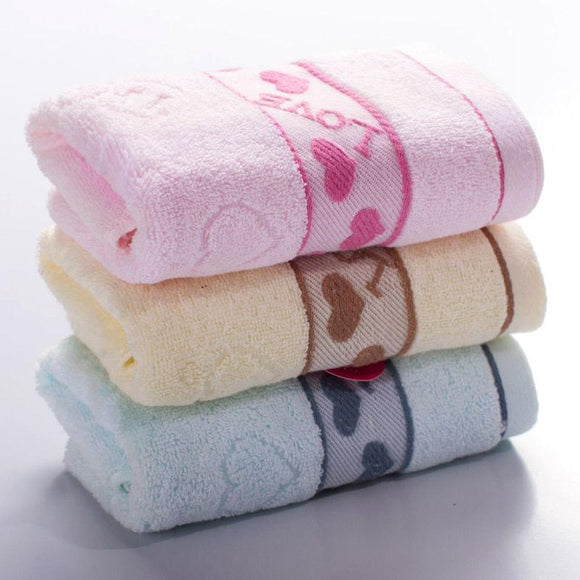 3 Colors Face Hand Towel