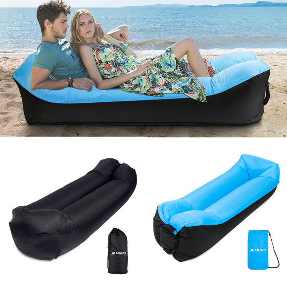 Xmund XD-IF1 210T Inflatable Sofa Camping Travel Air Lazy Sofa Sleeping Sand Beach Lay Bag Couch