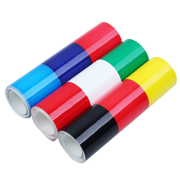 15cm x 3m Car Sticker Italy Germany Flag Three Colour Full Body Film window Bumper PVC Decals