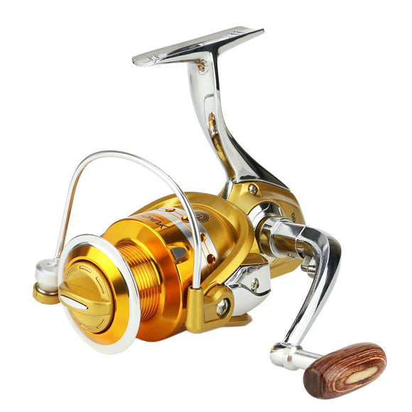 ZANLURE BE2000-5000 5.5:1 12+1BB Gapless Full Metal Spinning Reel Left/Right Hand Sea Fishing Reel