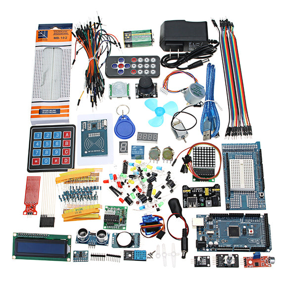 Geekcreit Mega 2560 The Most Complete Ultimate Starter Kits For Arduino Mega2560 UNOR3 Nano