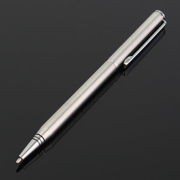 1pcs Rotating Metal Ballpoint Pen 0.5mm Smooth Writing Point Office School Stationery Supplies