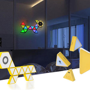 Creative Building Block LED Night Light Touch Sensor 30 Colors Change USB Lamp